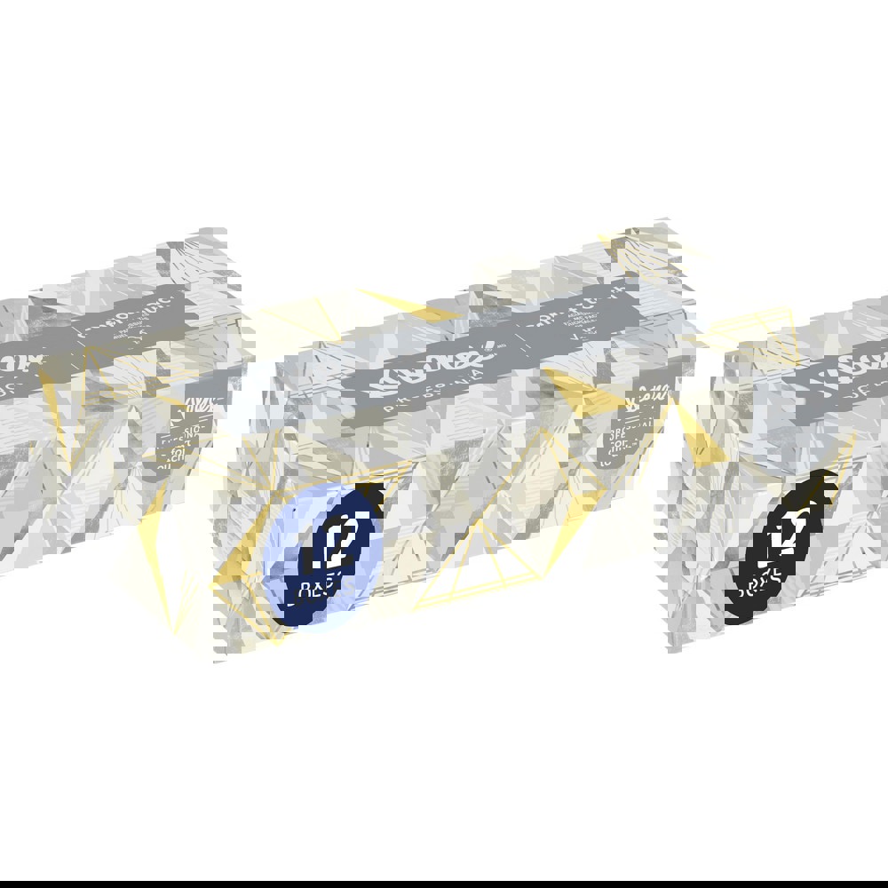 White Facial Tissue for Business, 2-Ply, 125 Sheets/Box, 12 Boxes/Carton